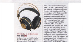 BBC Music Magazine recommends AKG K92 