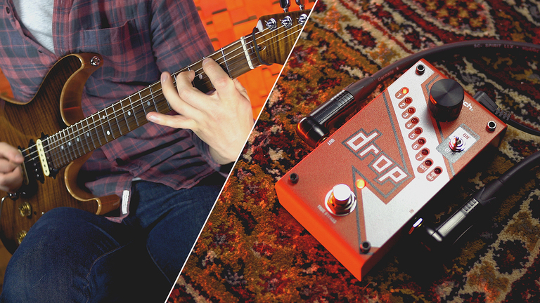 Shifting Guitar Tunings Travelling Light With The Digitech Drop From Uk Distributor Sound Technology Ltd