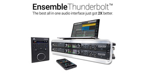 Apogee Electronics announces major software upgrade for Ensemble Thunderbolt audio interface