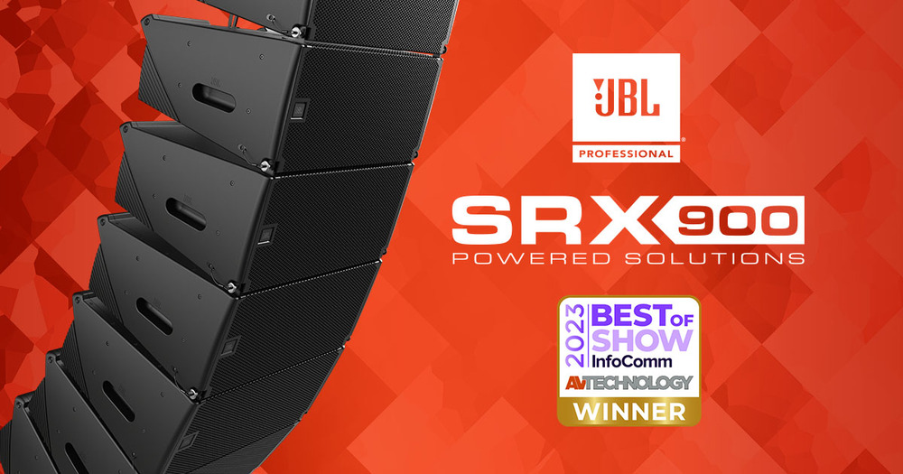 JBL Professional SRX900 Series Wins at InfoComm 2023