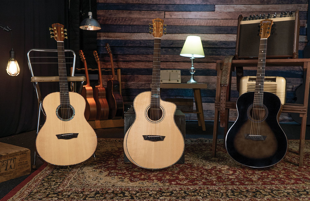 Washburn Bella Tono series acoustic guitars now shipping in the UK