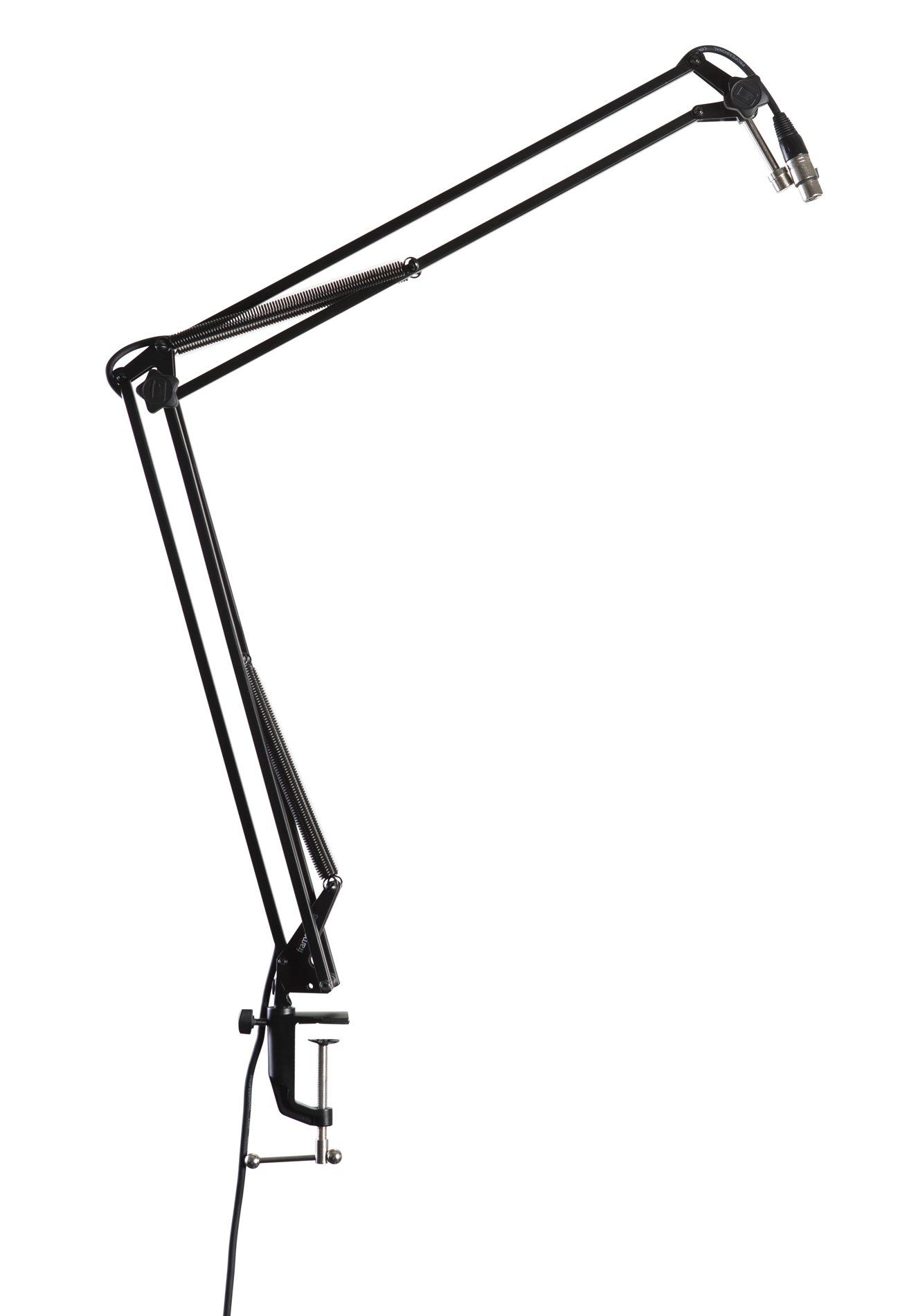Bigsweety Microphone Desktop Base Frameworks Standard Desktop Microphone Stand with Fixed Height 