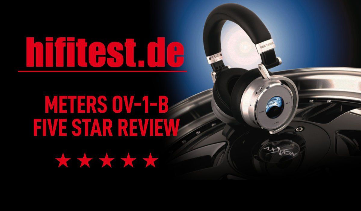 Briesje Kanon Robijn Germany's Most respected Hifi Magazine gives Meters a 5 star rating | Meters  | Sound Technology